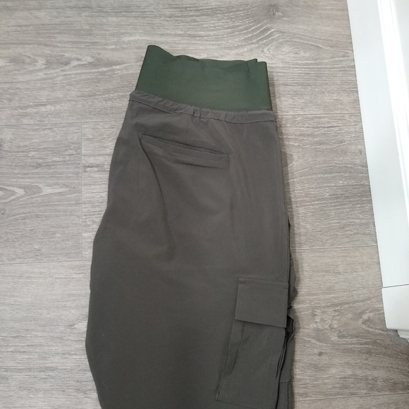 Athleta Olive Green Joggers - Picture 3 of 3